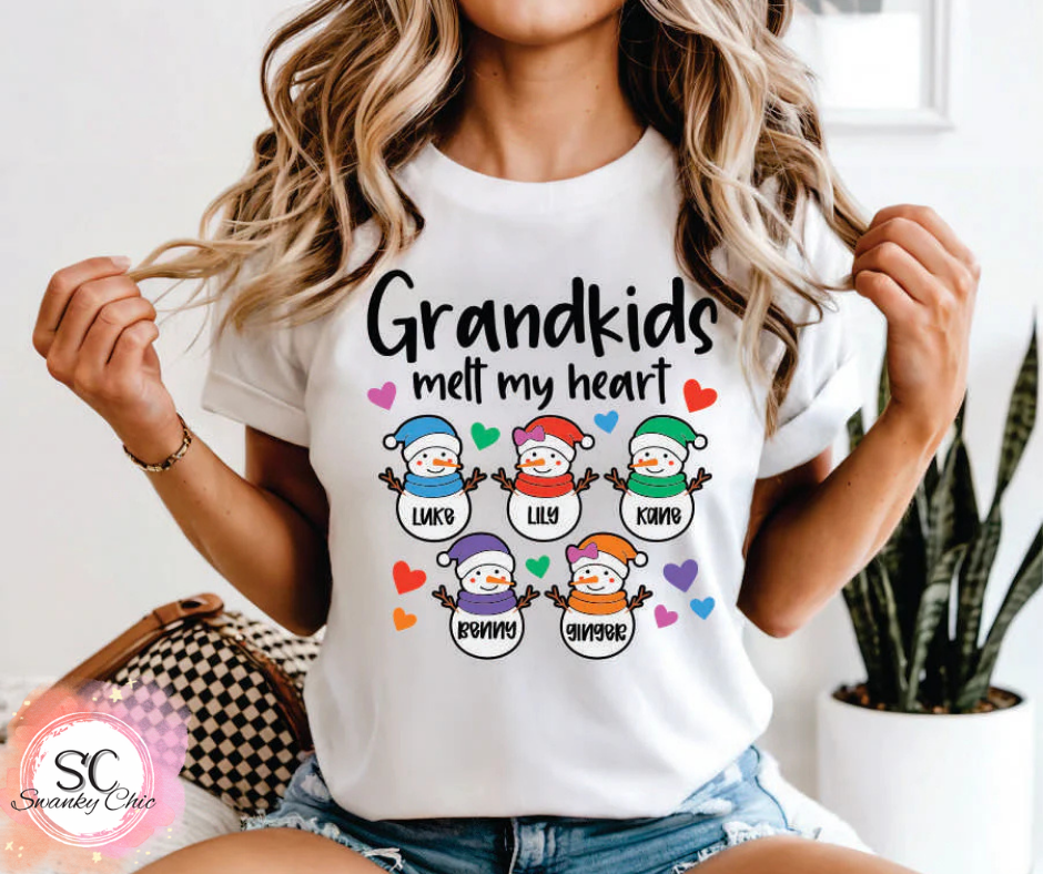 Lori Ann — Grandkids: Small, Ash, hooded sweatshirt
