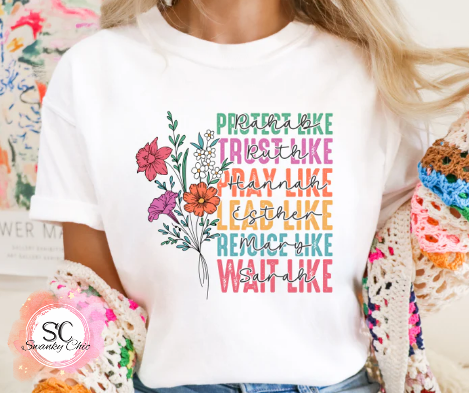 Jessica Fakhoury — be like Them: XL, white, crewneck tee