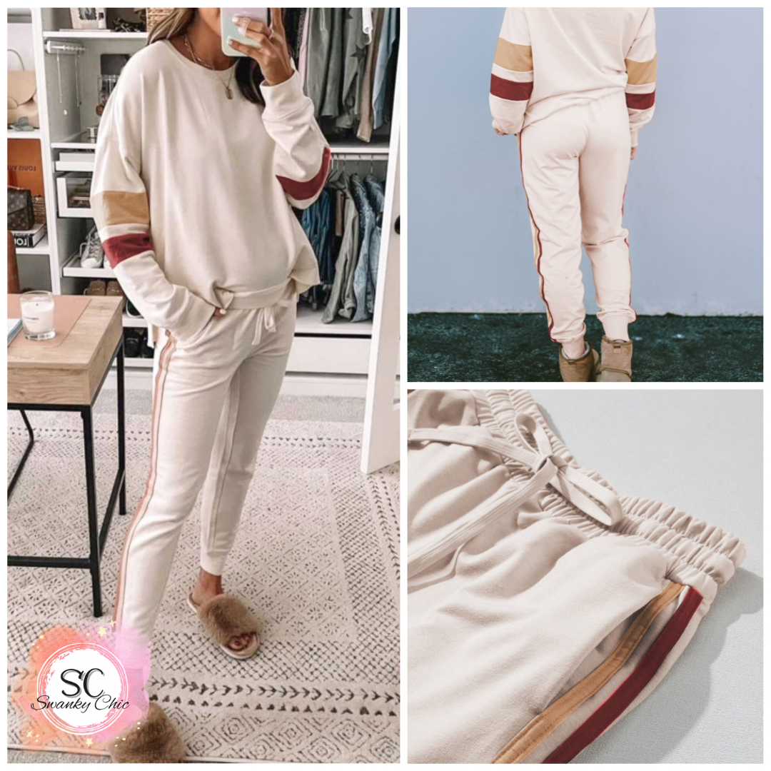 Shannen Carter — Large, varsity lounge set