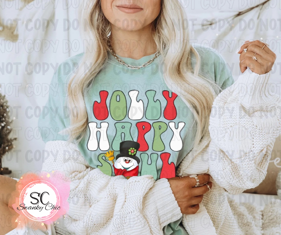 Casey Fleming — Jolly Happy S⛄️UL: Youth XS, athletic Heather, long sleeve tee