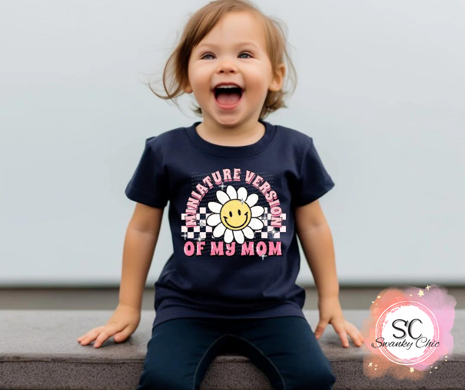 Hayley Jo Loos — Mini version of my mom: 3T, no white, crewneck tee