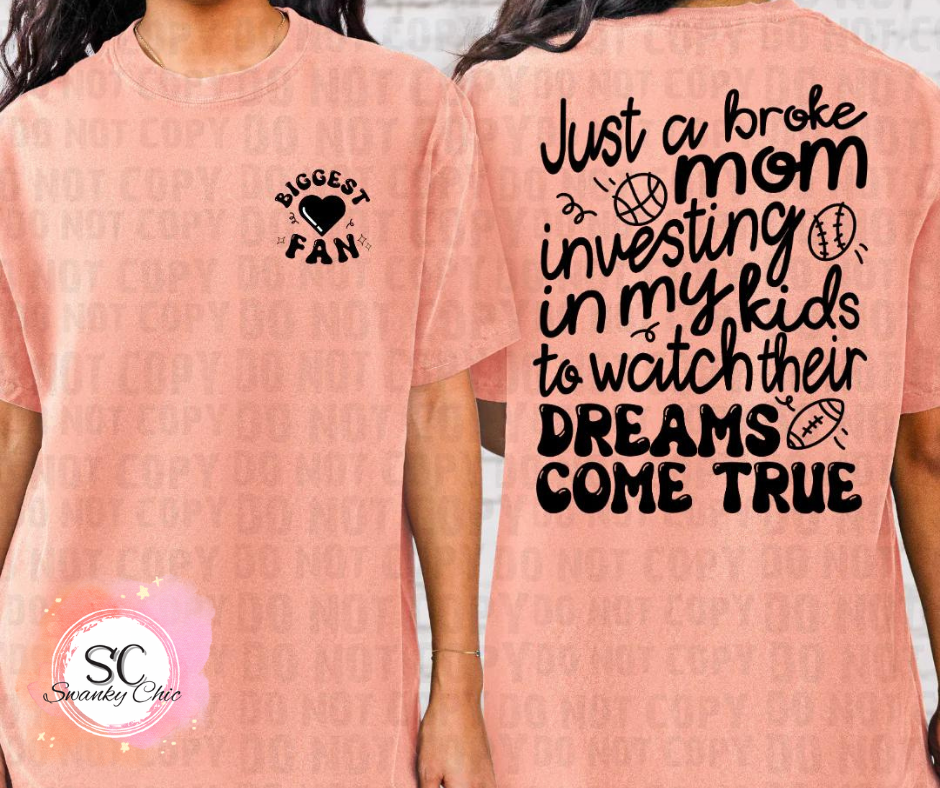Hayley Jo Loos — Biggest Fan (f+b): XS, mystery color, crewneck tee