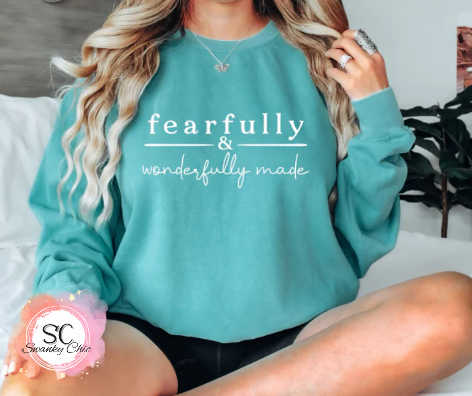 Lori Ann — Fearfully & wonderfully made: Small, hooded sweatshirt