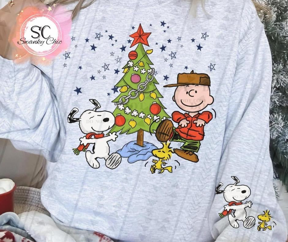 Robin Powell — Peanuts (f+ sleeve): 2X, as is, long sleeve tee