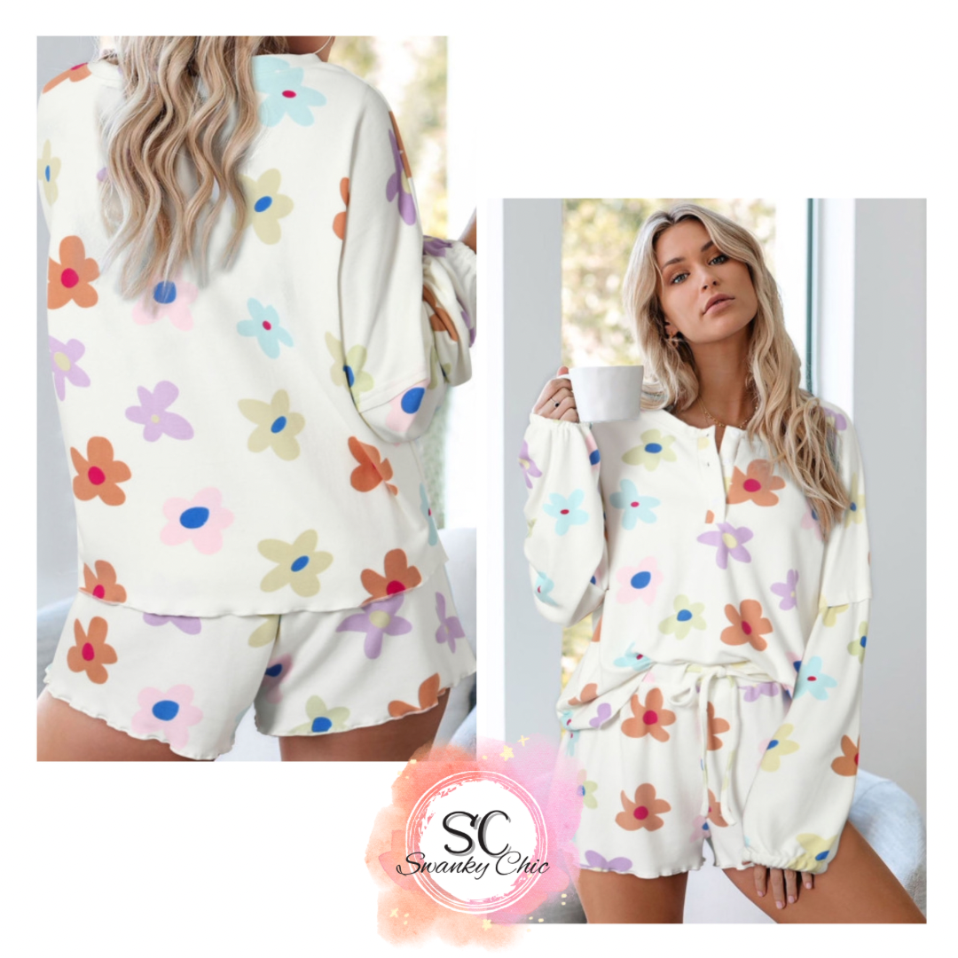 Allyson Michele — XL, floral lounge set