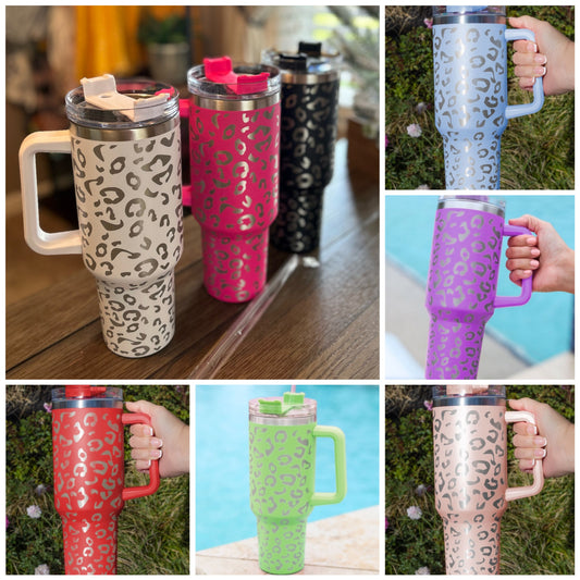 Alyssa Snyder — purple leopard 40 oz stainless steel