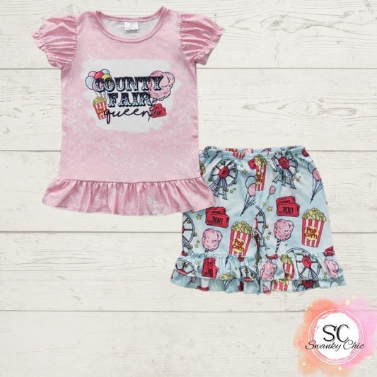 Pam Stokes Hunter — 3T girls, county fair outfit