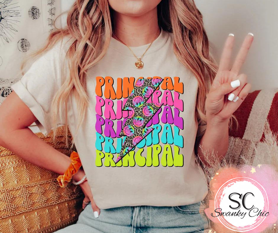 Lori Ann — Principal⚡️: XL, crewneck tee