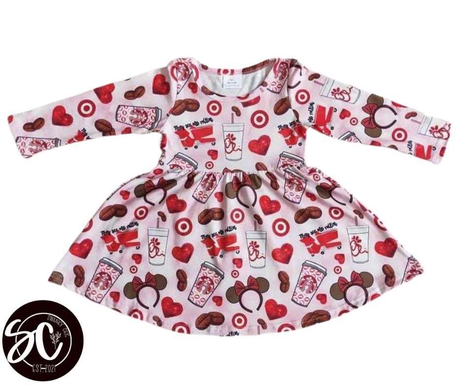 Allyson Michelle — 2T, ChicFilA & Target dress