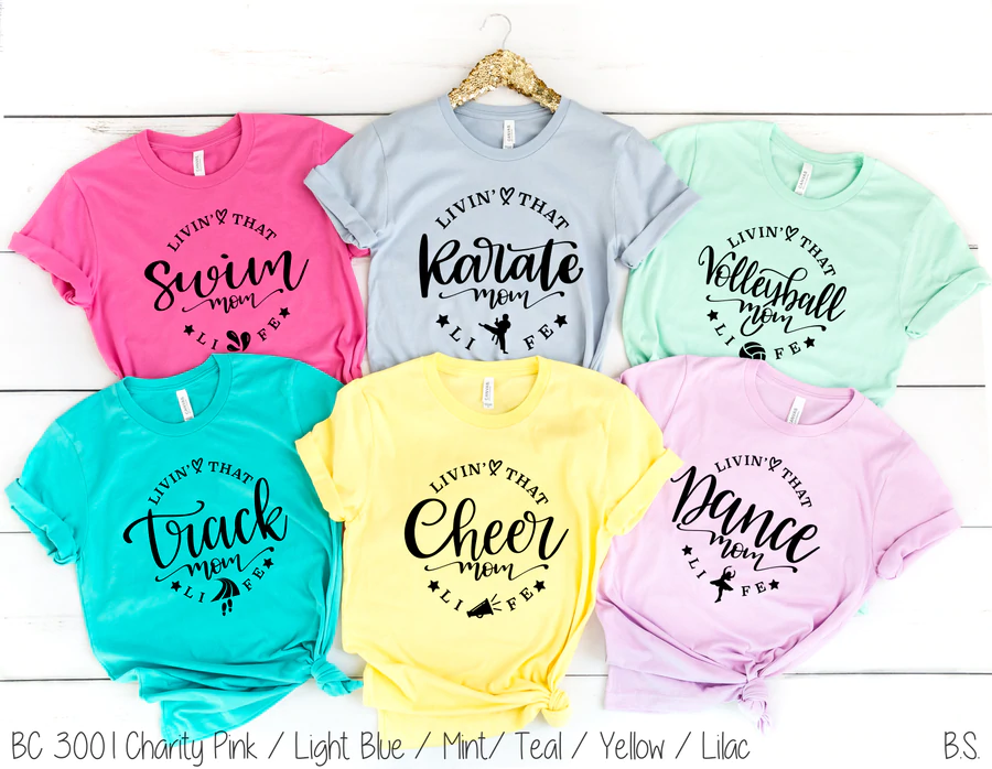 Amber Brown — Basketball Mom: Medium, deep Heather, crewneck tee