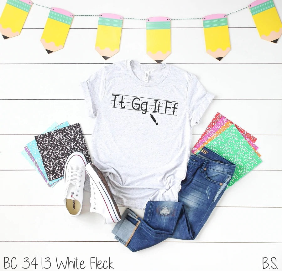 Kelsey Shepherd — TGIF: 4T, Heather team purple, crewneck tee