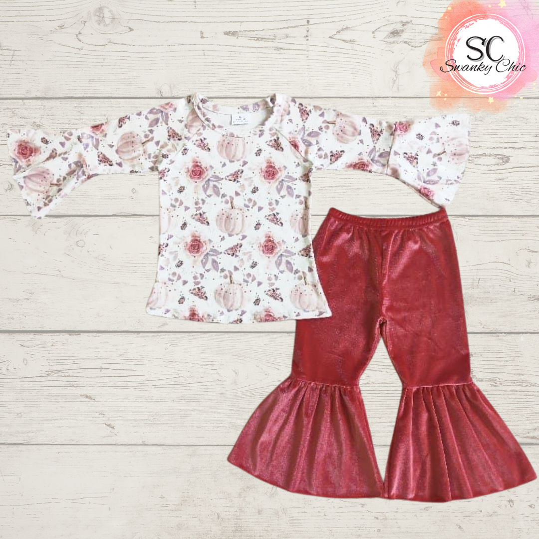 Kayla Purcell — Girl’s 4T, velvety bell outfit