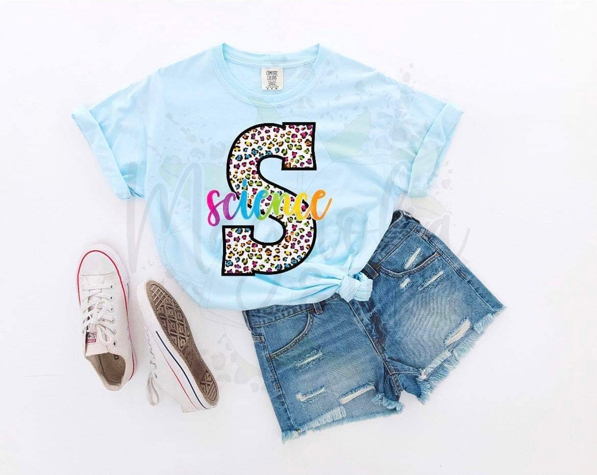 Emily Debney — (custom) Science: XL, crewneck tee