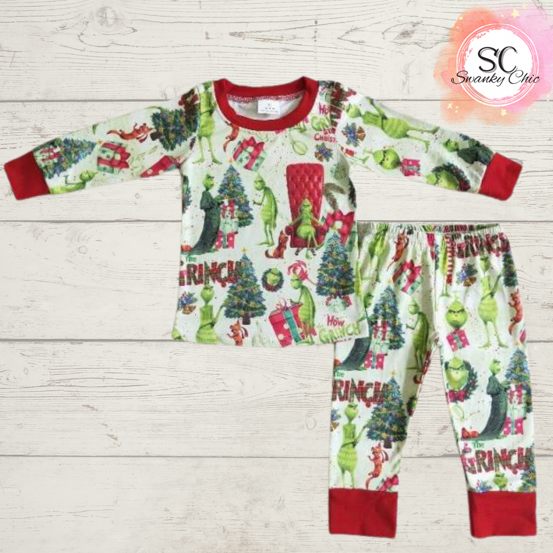 Lori Ann — Boy’s 6/7, Grinch Jammie’s