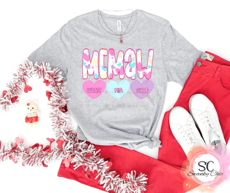 Becca Kibbey — MEMAW: Large, crewneck tee (Brooklyn, Samual, Genesis)