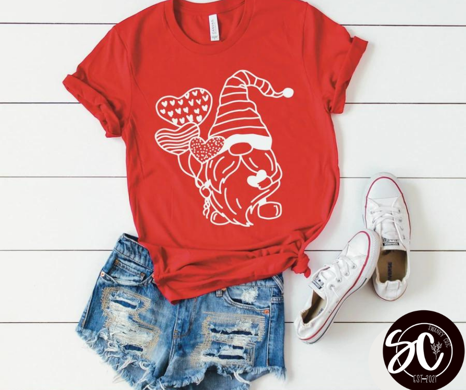 Angela Hankins — Small, red, long sleeved tee