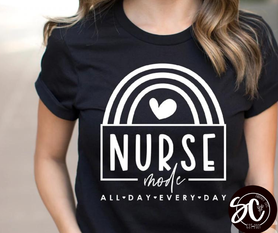 Allyson Michelle — XL, black, crewneck tee