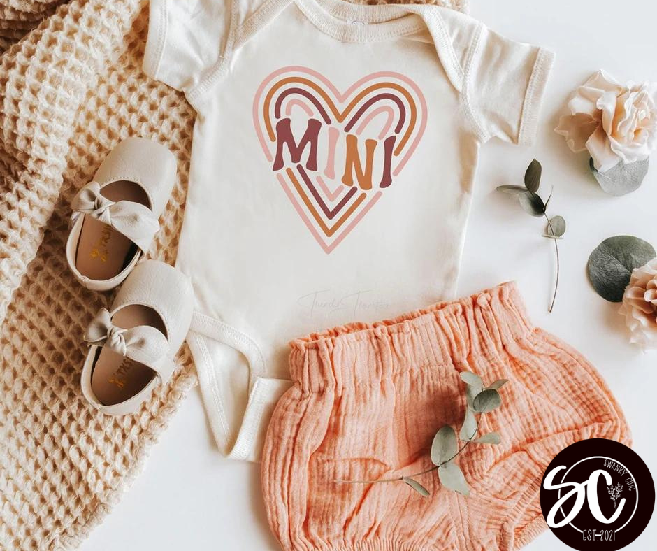 Allyson Michelle — Boho Mini: 3T, white, crewneck tee