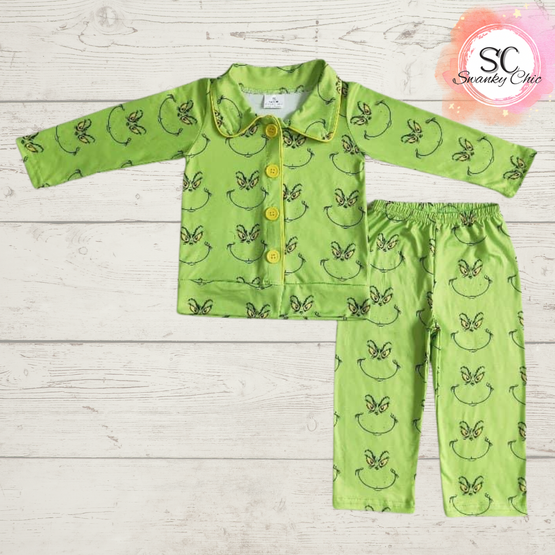 Brittany Brown — 5T, Grinch Jammie’s