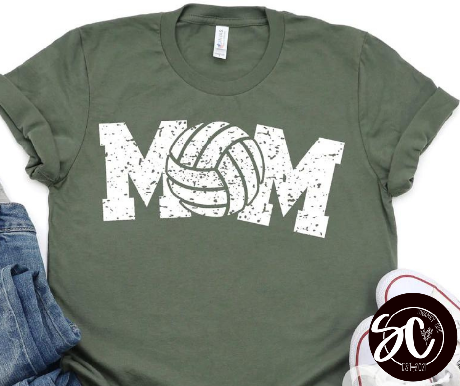Jessica Hill Adcock — M🏐M: 3X, military green, crewneck tee
