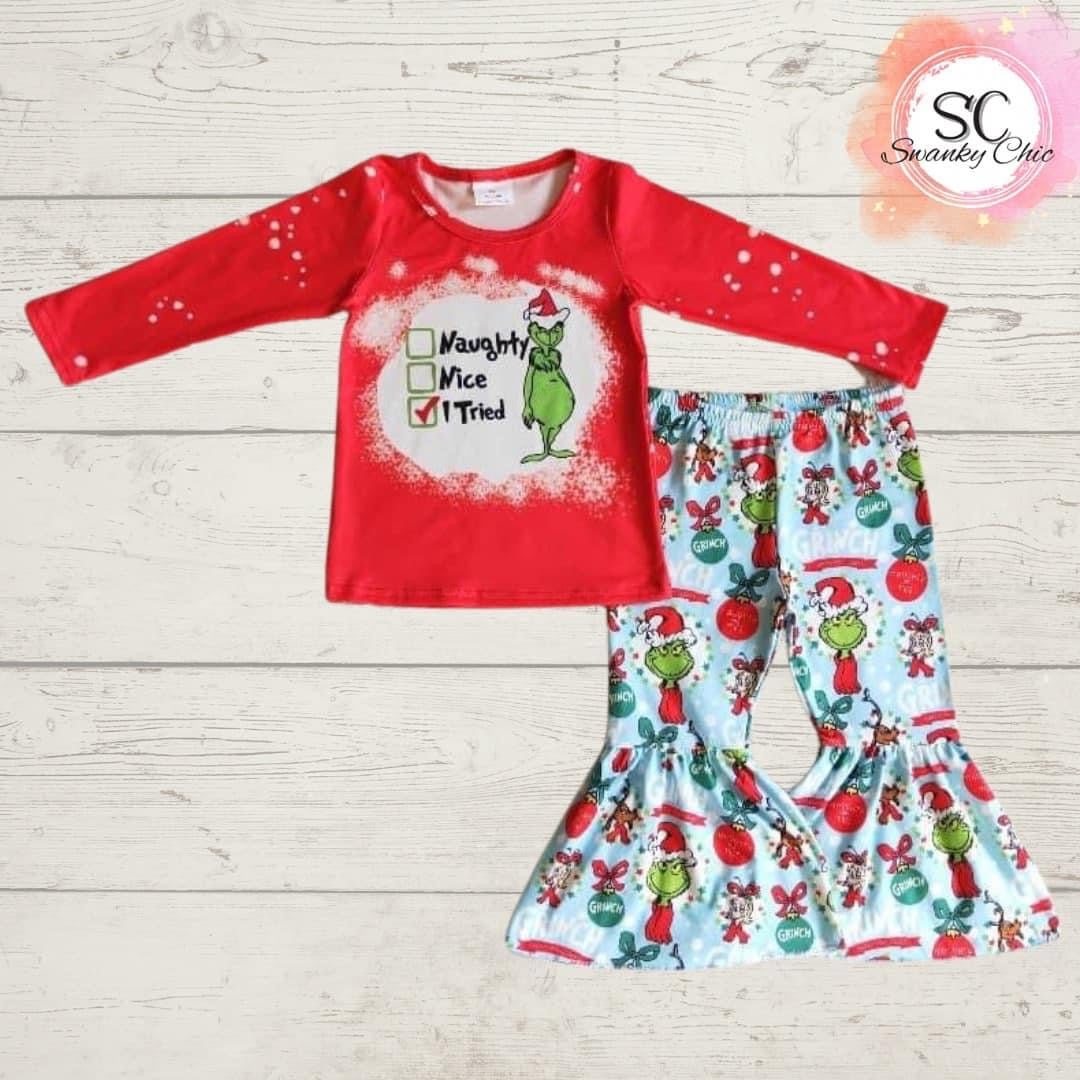 Amy McDowell — 14/16 Girl’s, I tried Grinch outfit