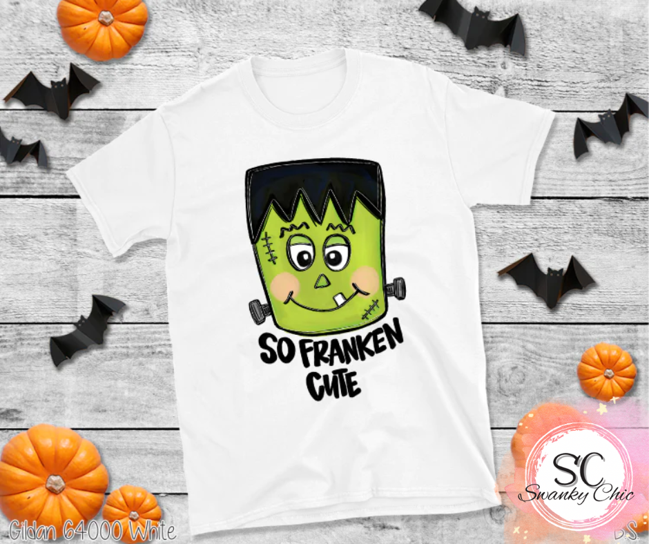 Courtney Byrd — So Franken cute (boys): 5T, white, crewneck tee