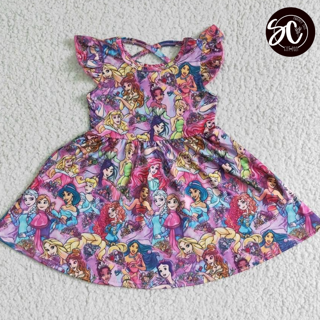 Angi Symons — 7/8 Girl’s, Disney Princess dress