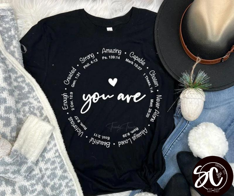 Callie Christofferson — YOU ARE♥️: small, Heather Forrest, hoodie