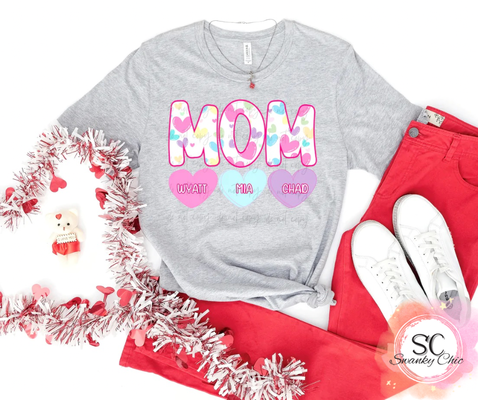 Stacy Manter-Alexander — MOM: 2X, athletic Heather gray, crewneck tee (Andrew, Mason, Matthew)