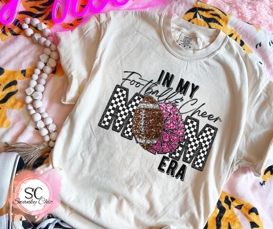 Alyssa Timmons — Football Cheer Mom: Large, gray tri blend, crewneck sweatshirt