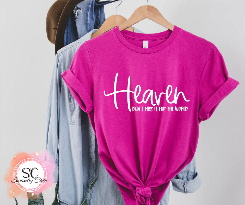 Krista Thornsberry — Heaven: 2X, Heather true royal, vneck tee
