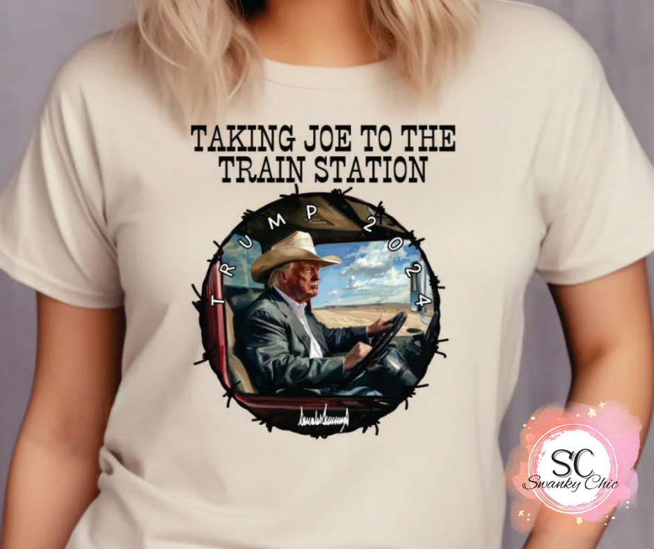 Claudia Ellis — Taking Joe to the train station: Small, (Heather sage, olive or stone), crewneck tee