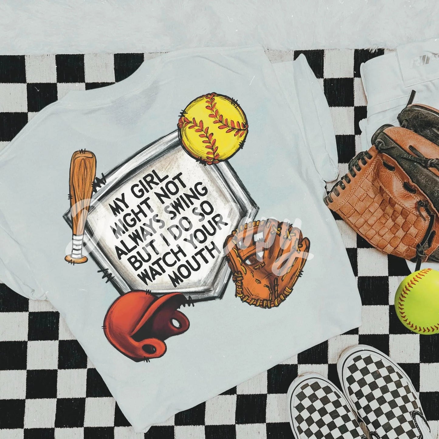 Hayley Jo Loos — My girl might not swing: Small, no white, muscle tank