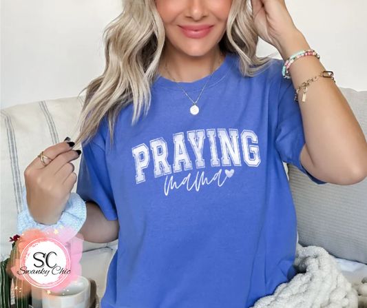 Amanda Thomas — Praying Mama: XS, surprise color, crewneck sweatshirt