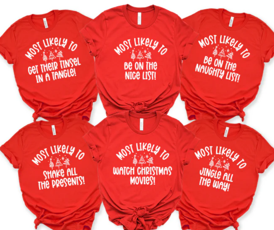 Kristen Lynne — Hallmark Movies: 2X, red, crewneck tee