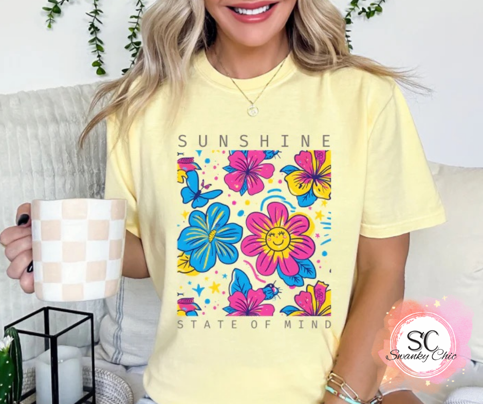 Brenda McCoy Hoodlebrink — sunshine state of mind: XL, as is, crewneck tee
