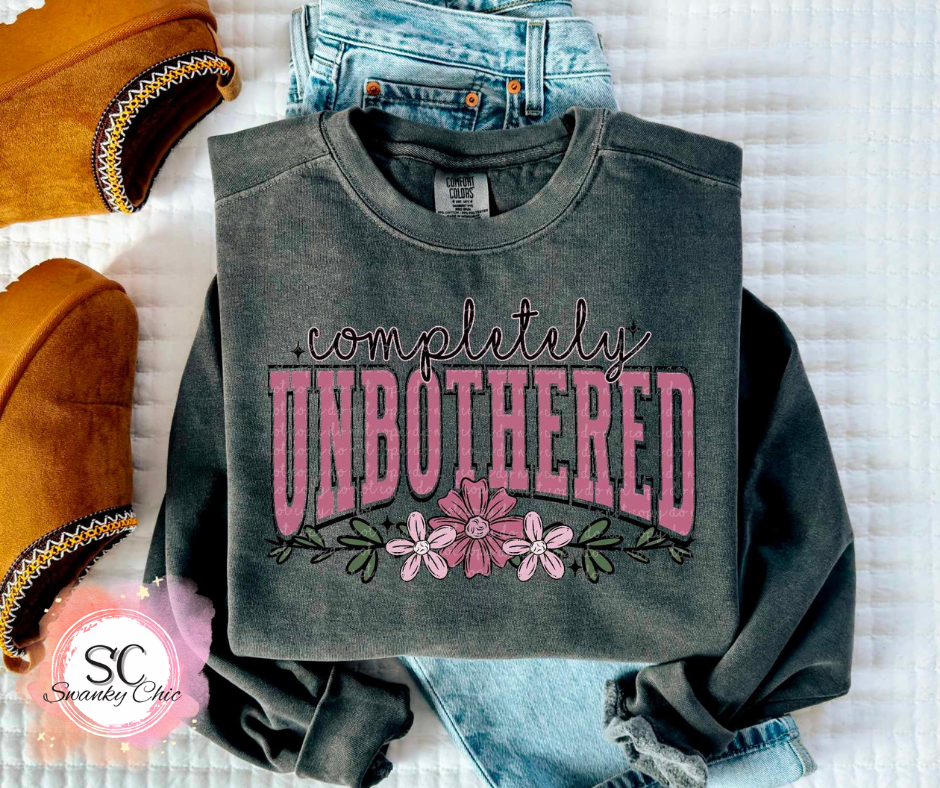 Carey Lachelle — Completely unbothered: Medium, surprise color, long sleeve tee