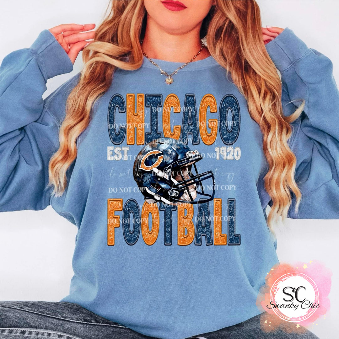 Kris Brewer — Chicago Football: 4X, as is, sweatshirt