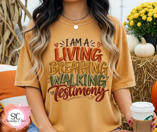 Lori Ann — Testimony: Small, surprise color, crewneck sweatshirt