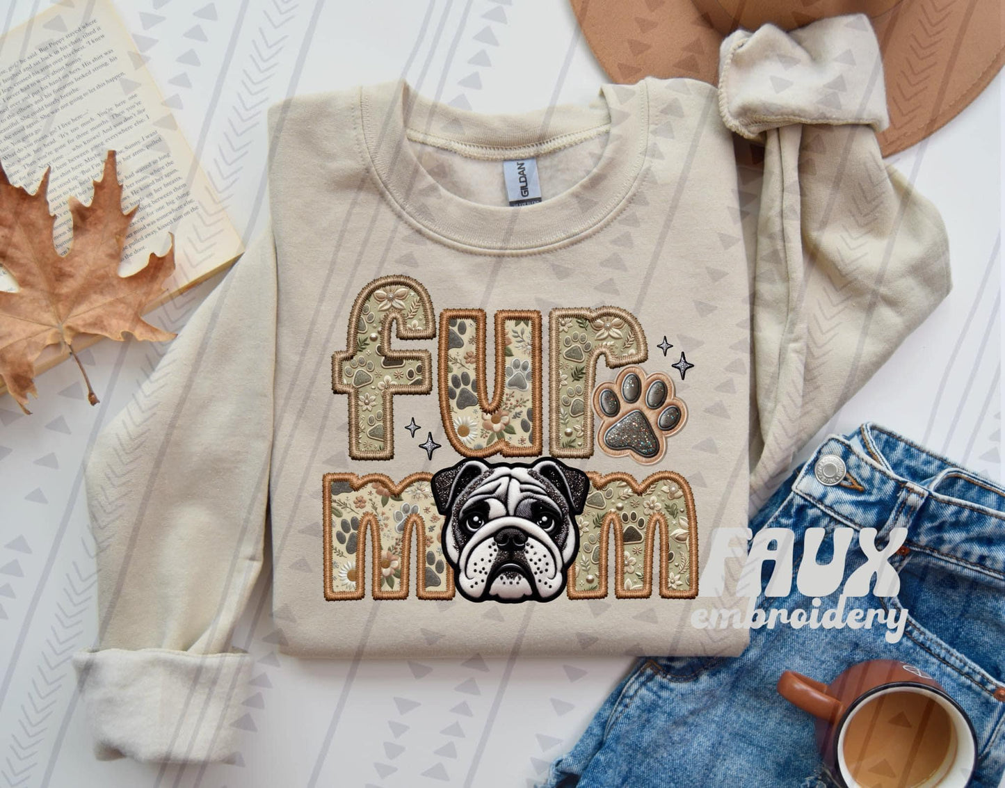 Marcie Jo Clark Houghton — XL, SF000 sand, crewneck sweatshirt