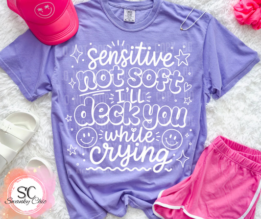 Carey Lachelle — Sensitive but not soft: Small, surprise color, long sleeve tee