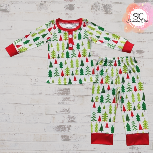 Whitney Reshea Longfellow — 6/7 Boy’s, Christmas tree Jammie’s