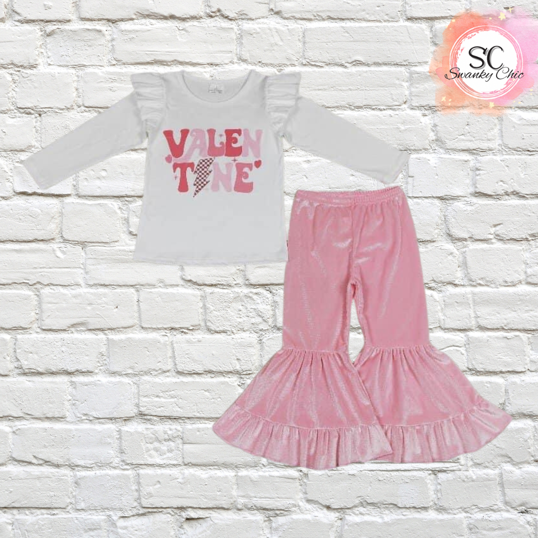 Hayley Jo Loos — 7/8 girls, valentines outfit