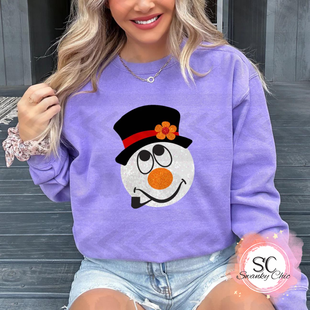 Miranda DuVall-Smith — Frosty: 2X, as is, crewneck sweatshirt