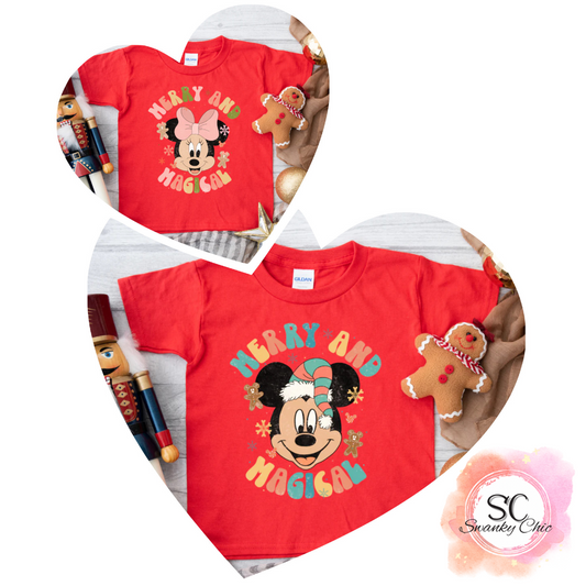 Hayley Jo Loos — Minnie Mouse: 2T, Rabbit skins RED, hooded sweatshirt