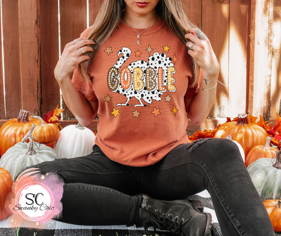 Jessica Vasquez — GOBBLE: XL, as is, Bella Canvas tee