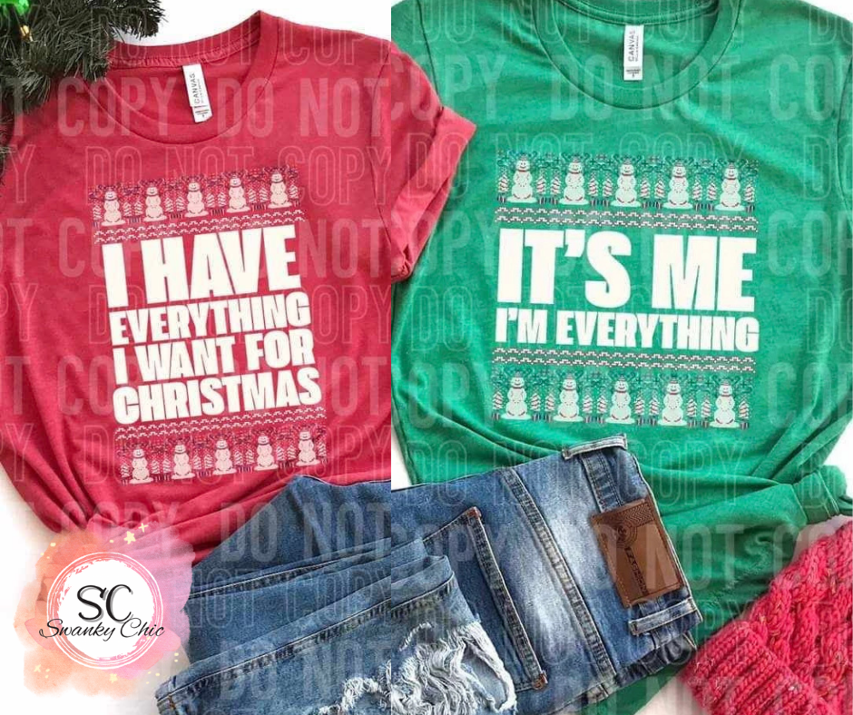 Kelsey Shepherd — I have everything I Want: XL, Heather red, crewneck tee