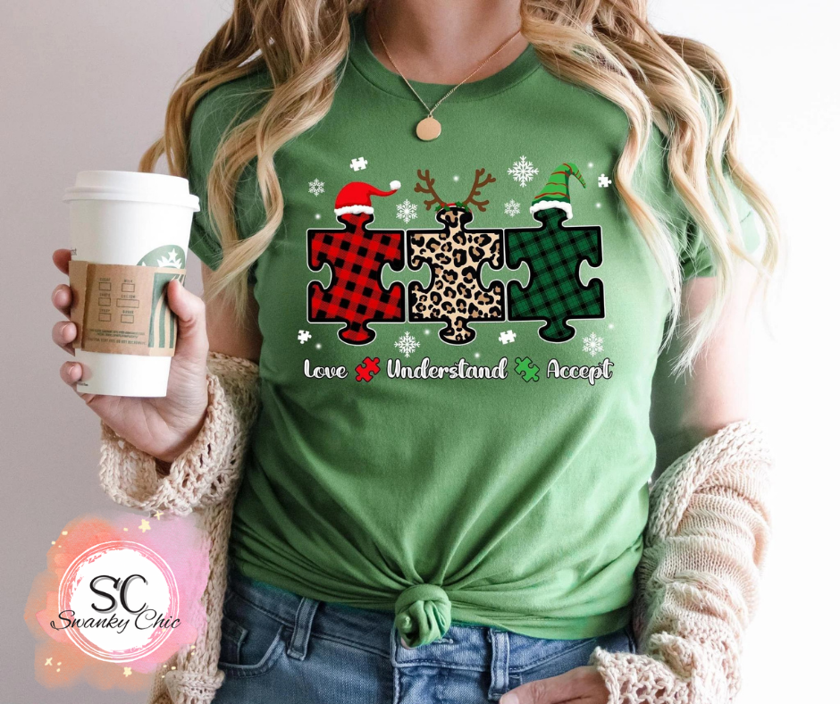 Emily Debney — Love understand Accept: Youth small, matching, crewneck tee