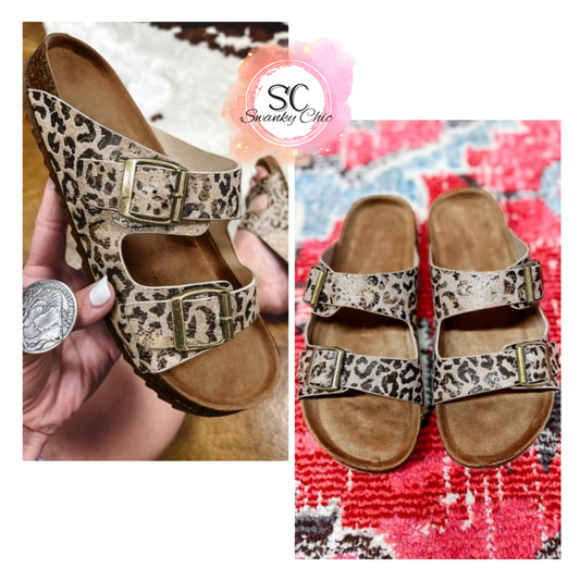 Sasha Conner — Size 10, leopard sandals