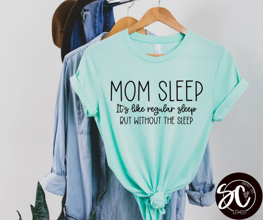Amanda K. Jones — Mom sleep: Medium, long sleeve tee